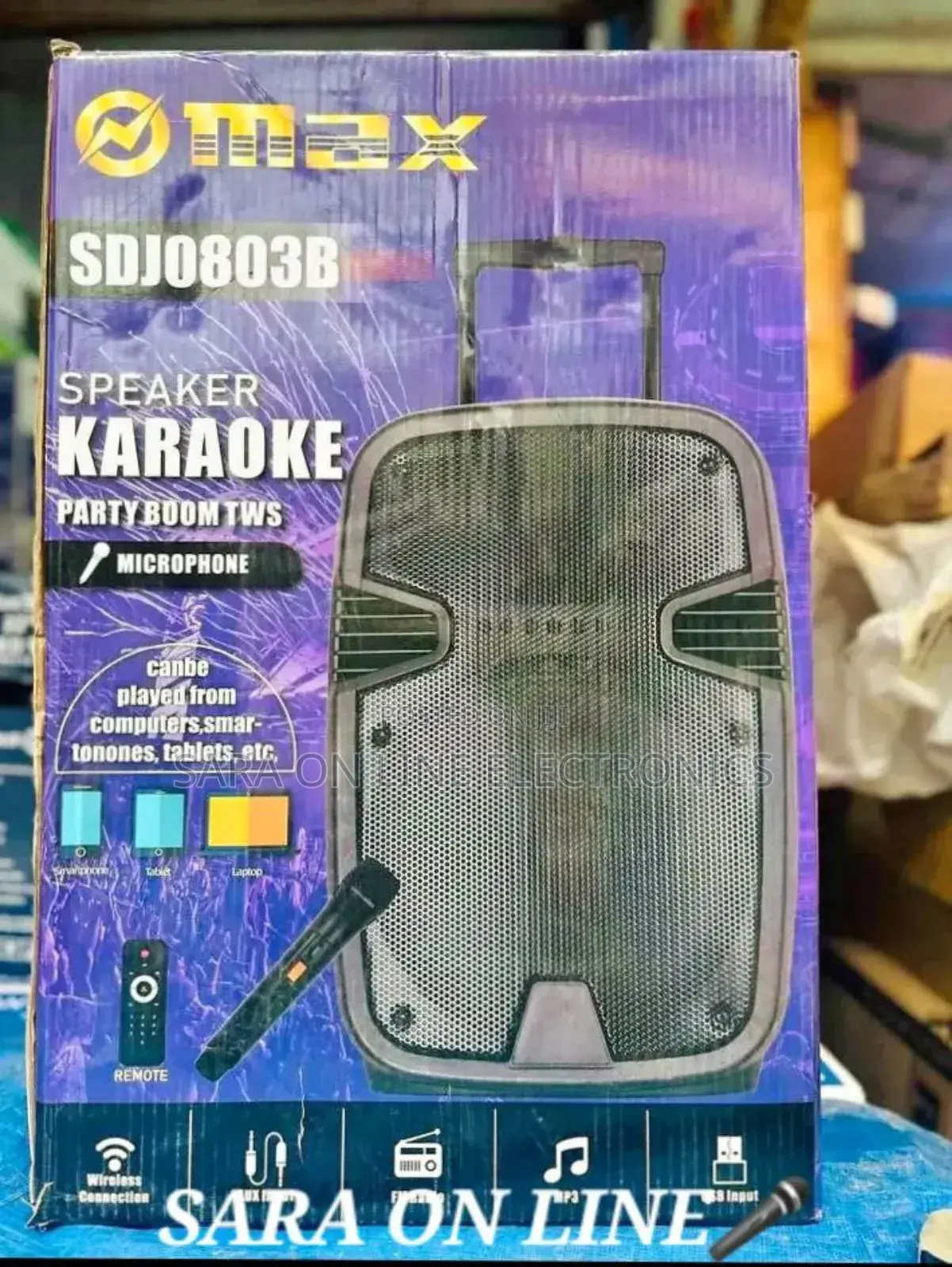 ■Max Sdj0803b New Model Orignal Speaker