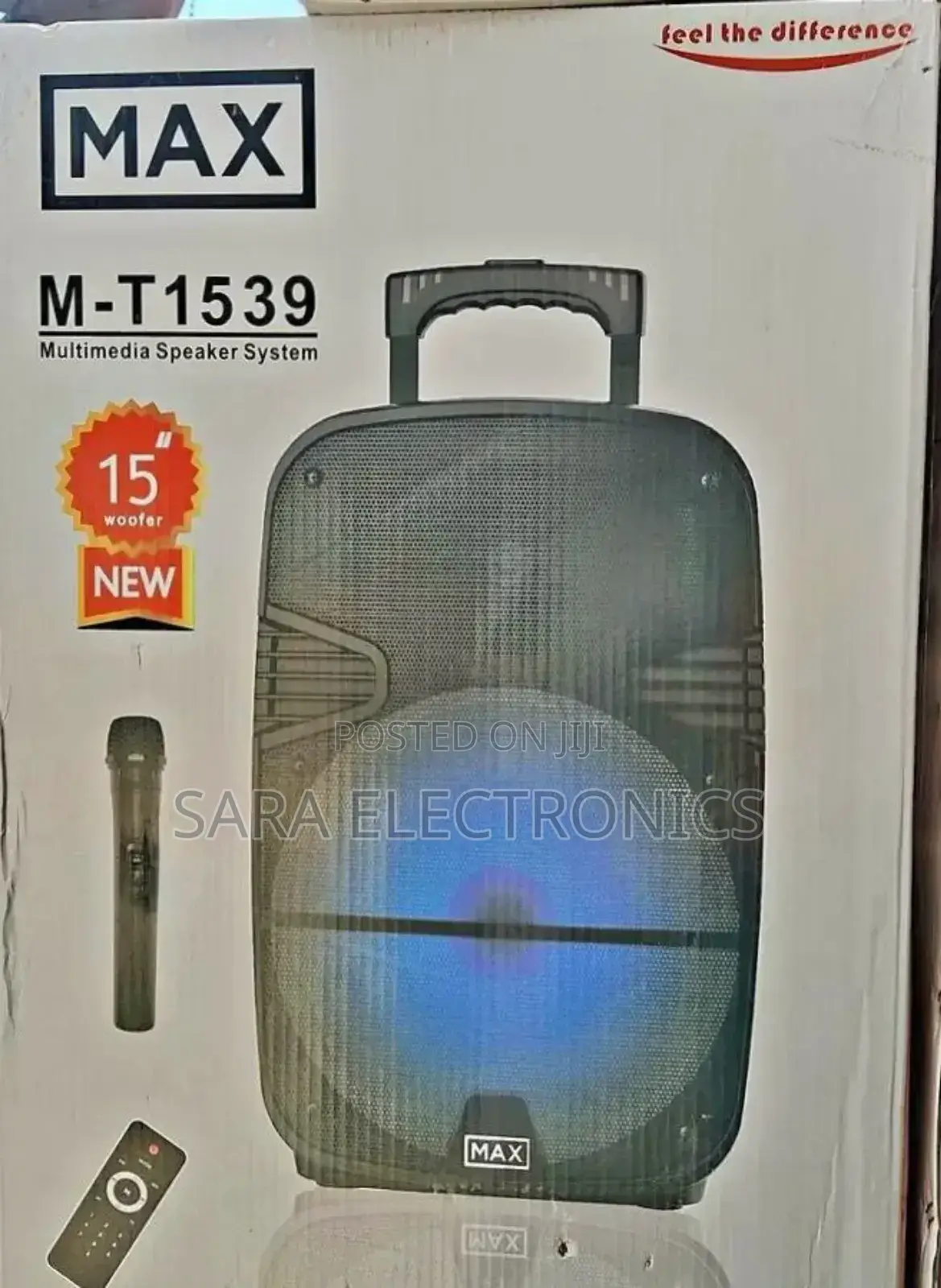 Max 15inch Model M- T1539 Orignal Speaker Free Delivery