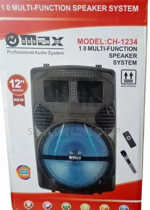 Max 12inch Speaker *Free Delivery