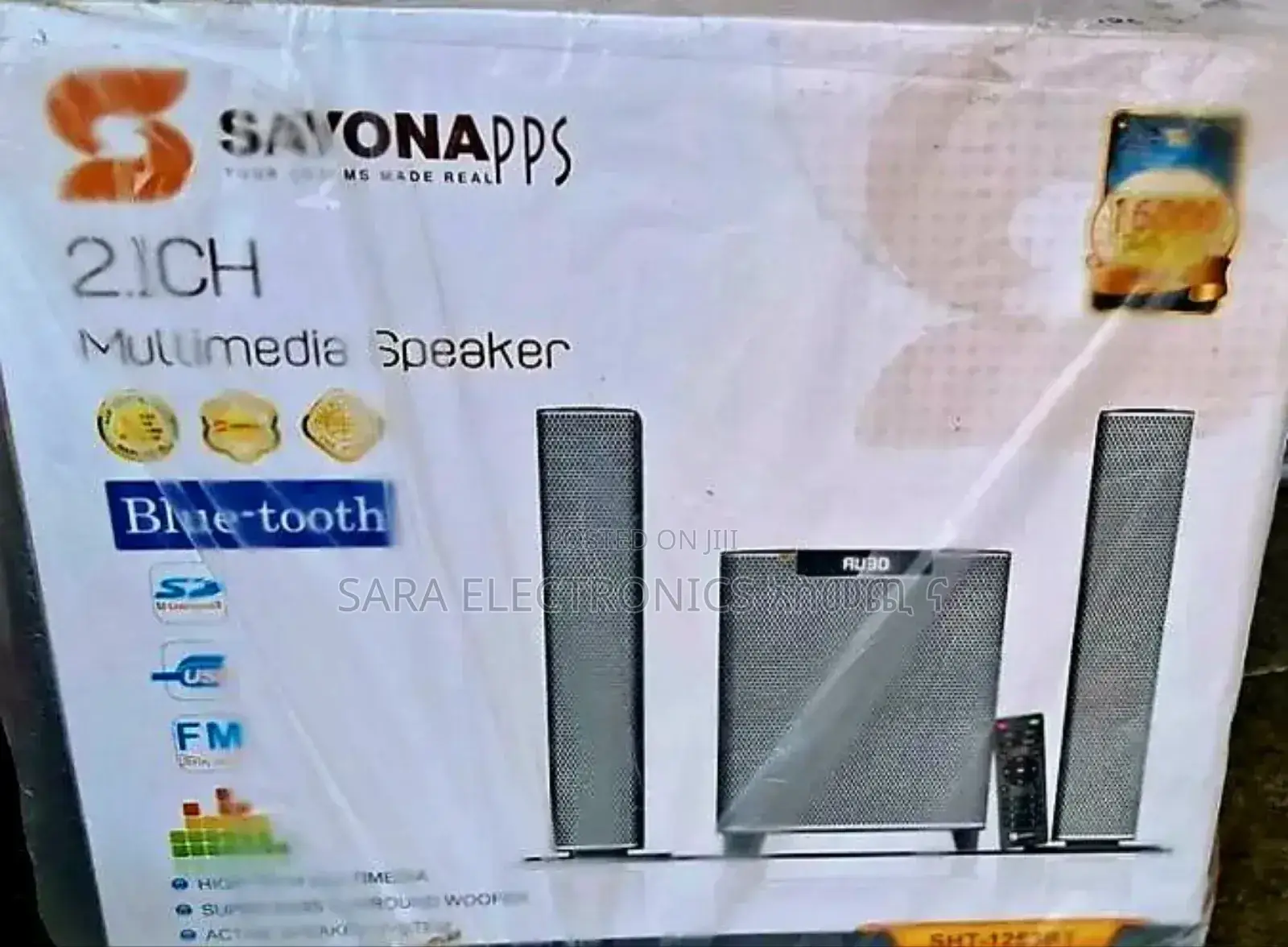 Sayona Home Teateher 2 Speaker Real Sayona Orignal Speakers
