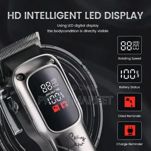 Geemy Gm-8051 Professional Hair Clipper With Digital Display|3 Hours