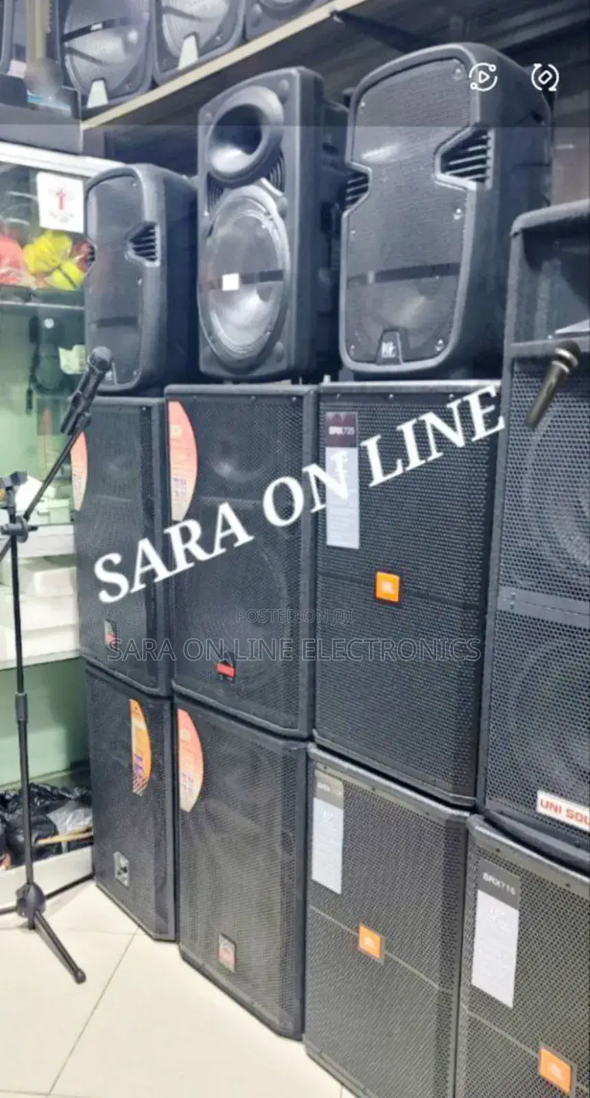 ○●Jbl Fox Max Rising Speaker New Model