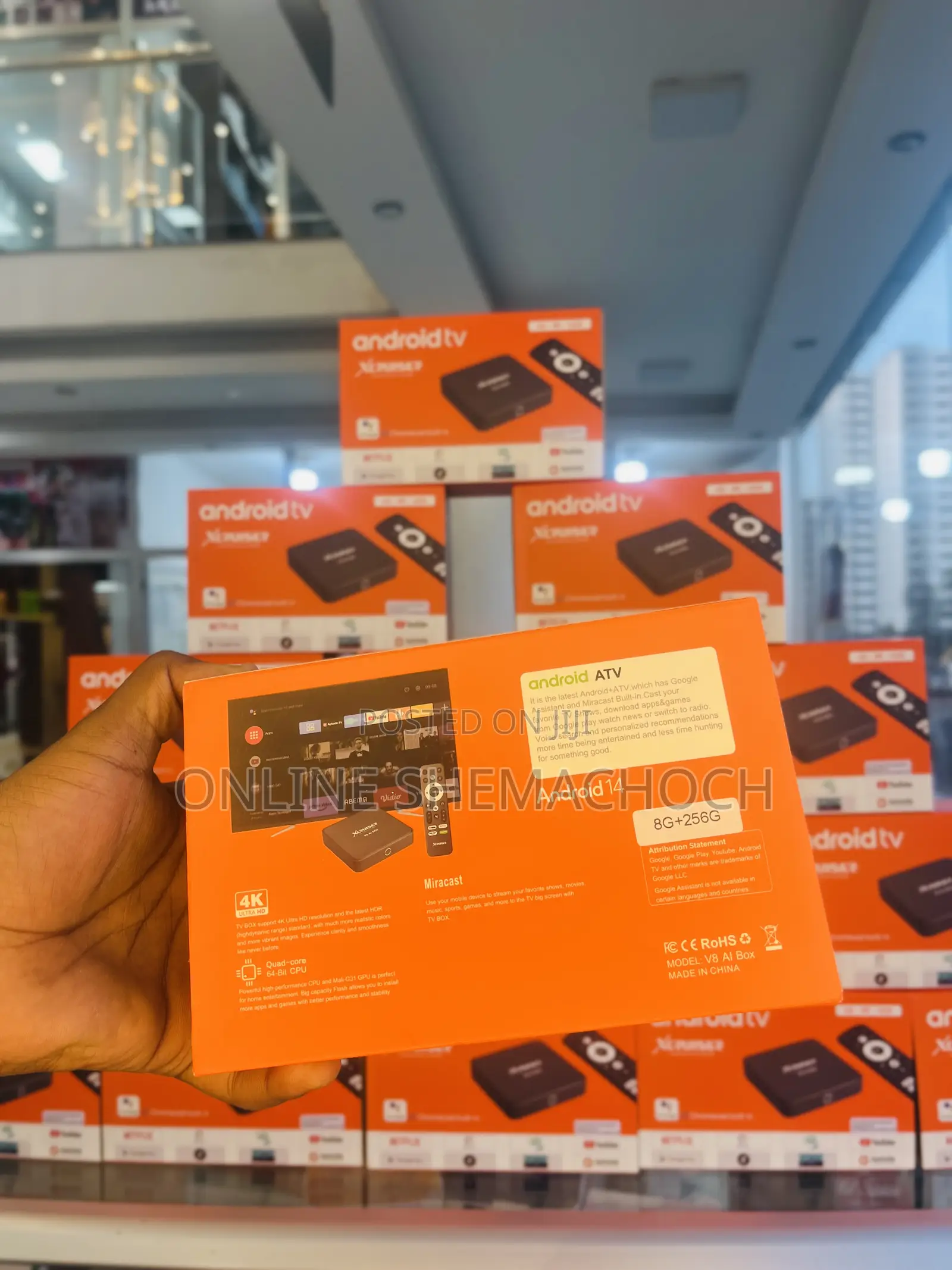 Android Tv Xcrusier V8 Ai Box