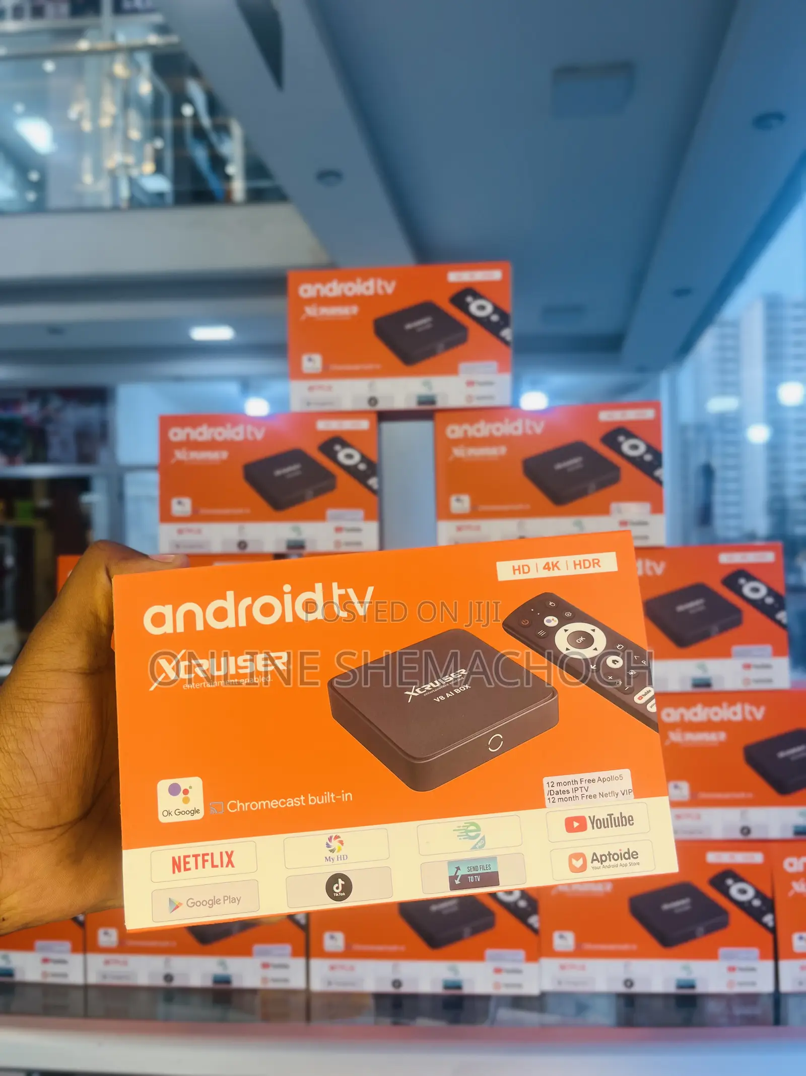 Android Tv Xcrusier V8 Ai Box