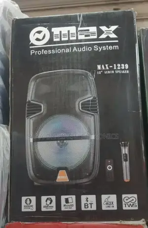 *Max 12inch Orignal Speaker Model Max- 1239
