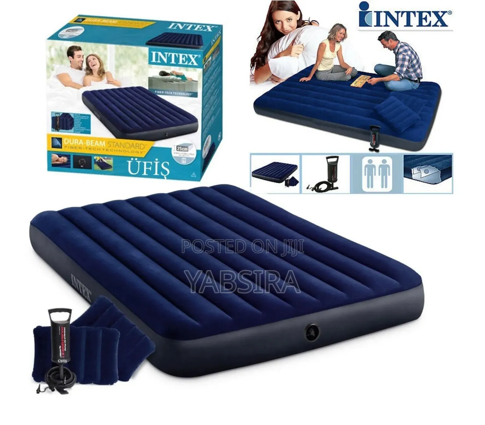 Intex Air Mattress 152x203x25cm