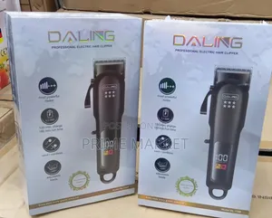 Daling Dl-1169 Professional Hair Clipper 120min Battery Powerful Motor