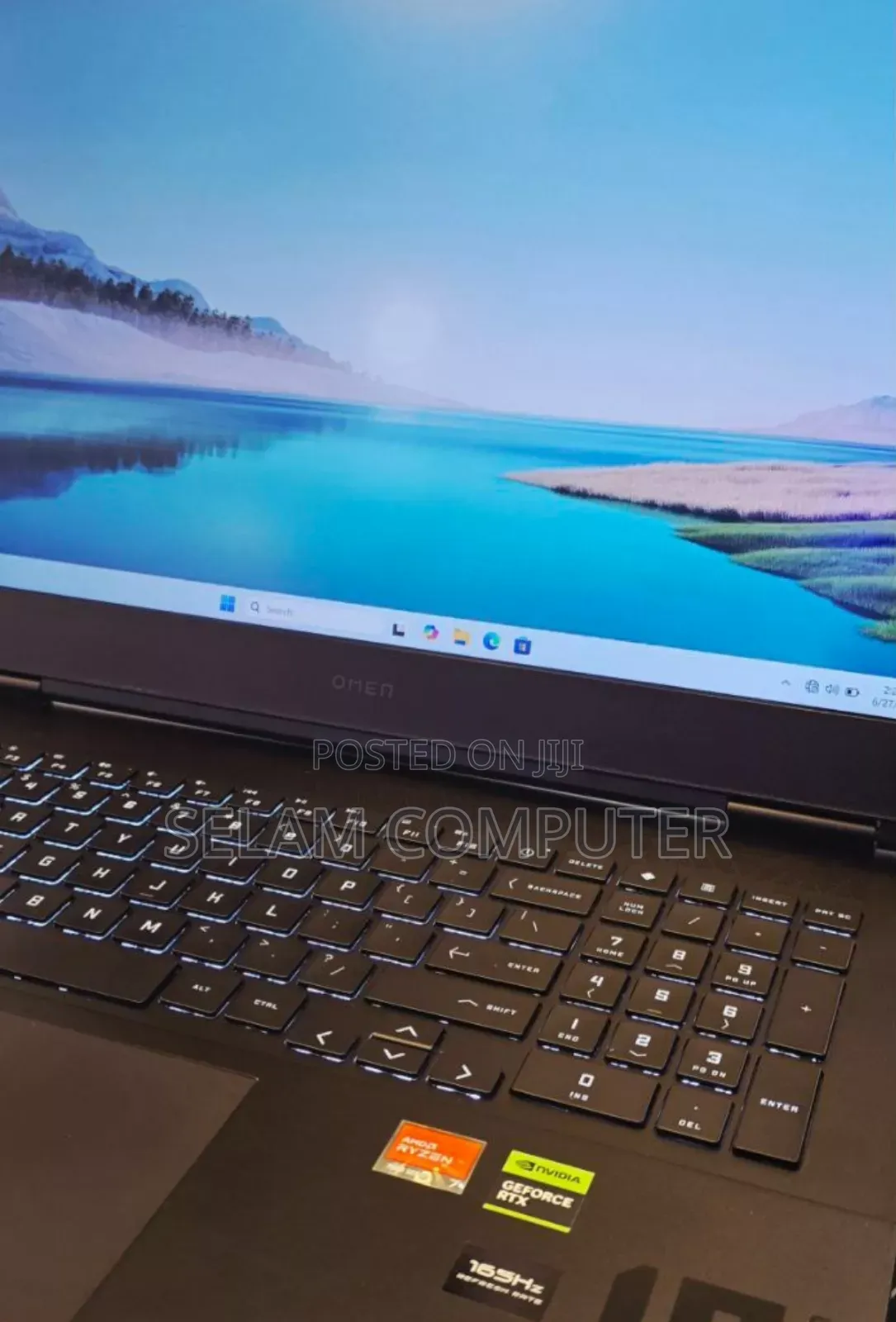 New Laptop HP Omen 16 16GB Intel Core I7 SSD 512GB