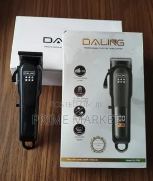Daling Dl-1169 Professional Hair Clipper 120min Battery Powerful Motor