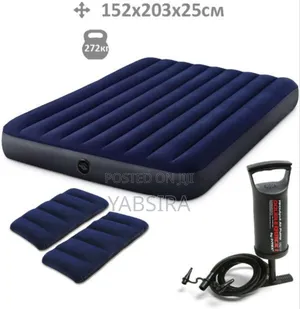 Photo - Intex በአየር የሚሞላ ፍራሽ 152x203x25cm