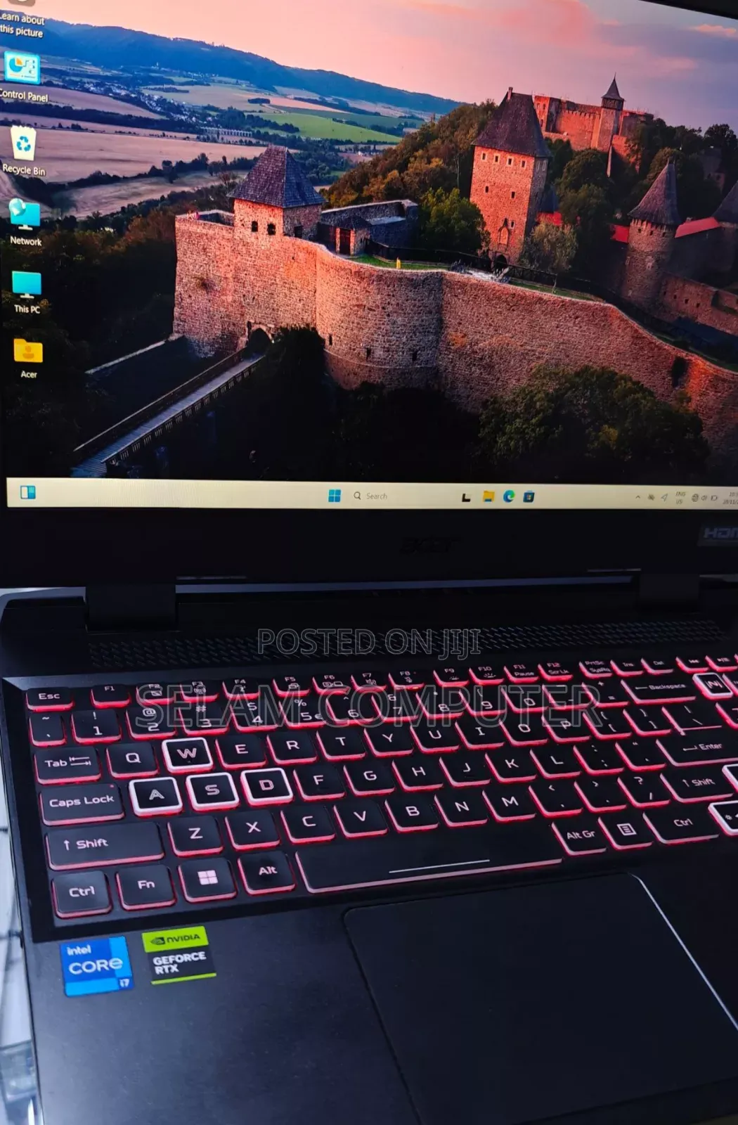 New Laptop Acer Nitro 5 16GB Intel Core I7 SSD 512GB
