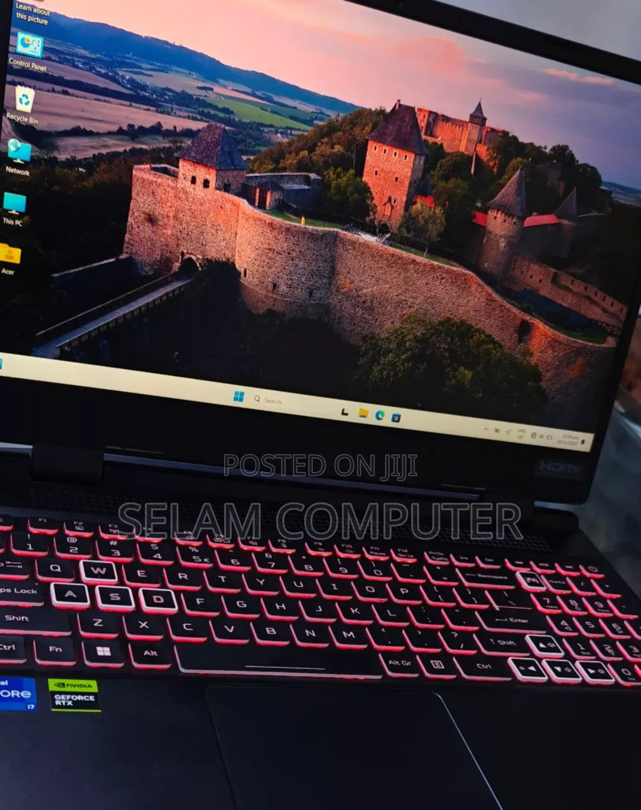 New Laptop Acer Nitro 5 16GB Intel Core I7 SSD 512GB