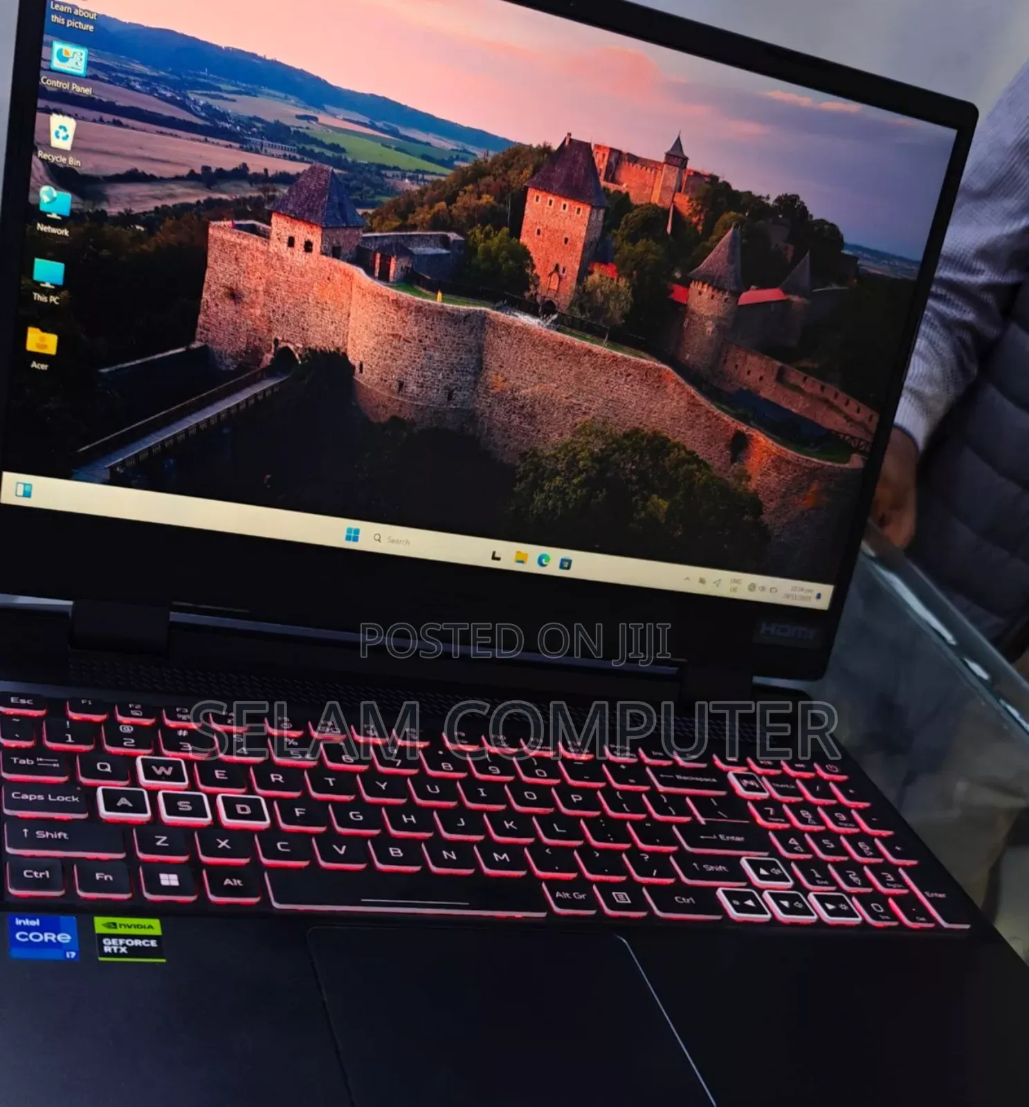 New Laptop Acer Nitro 5 16GB Intel Core I7 SSD 512GB