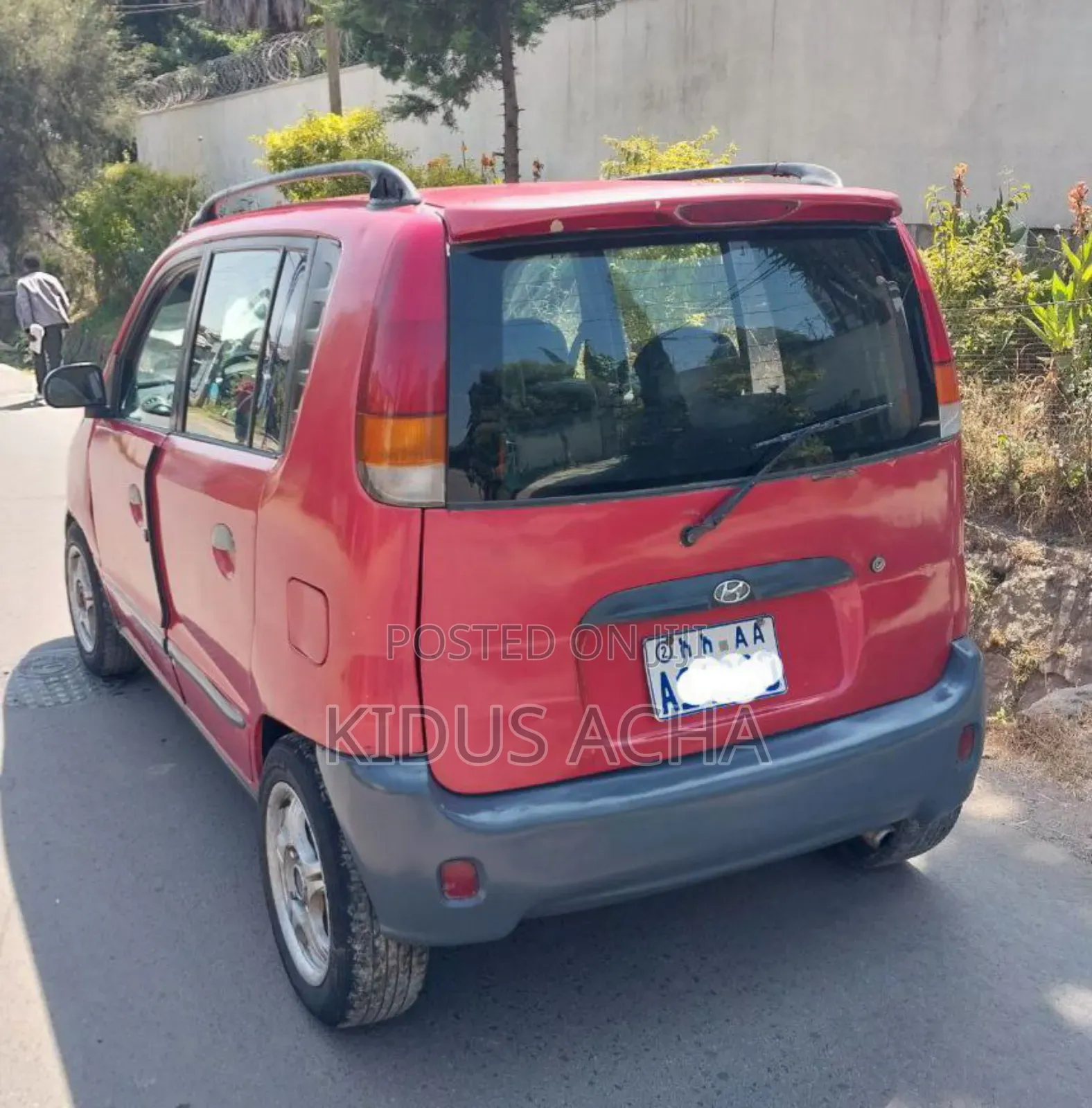 Hyundai Atos 1998 Red
