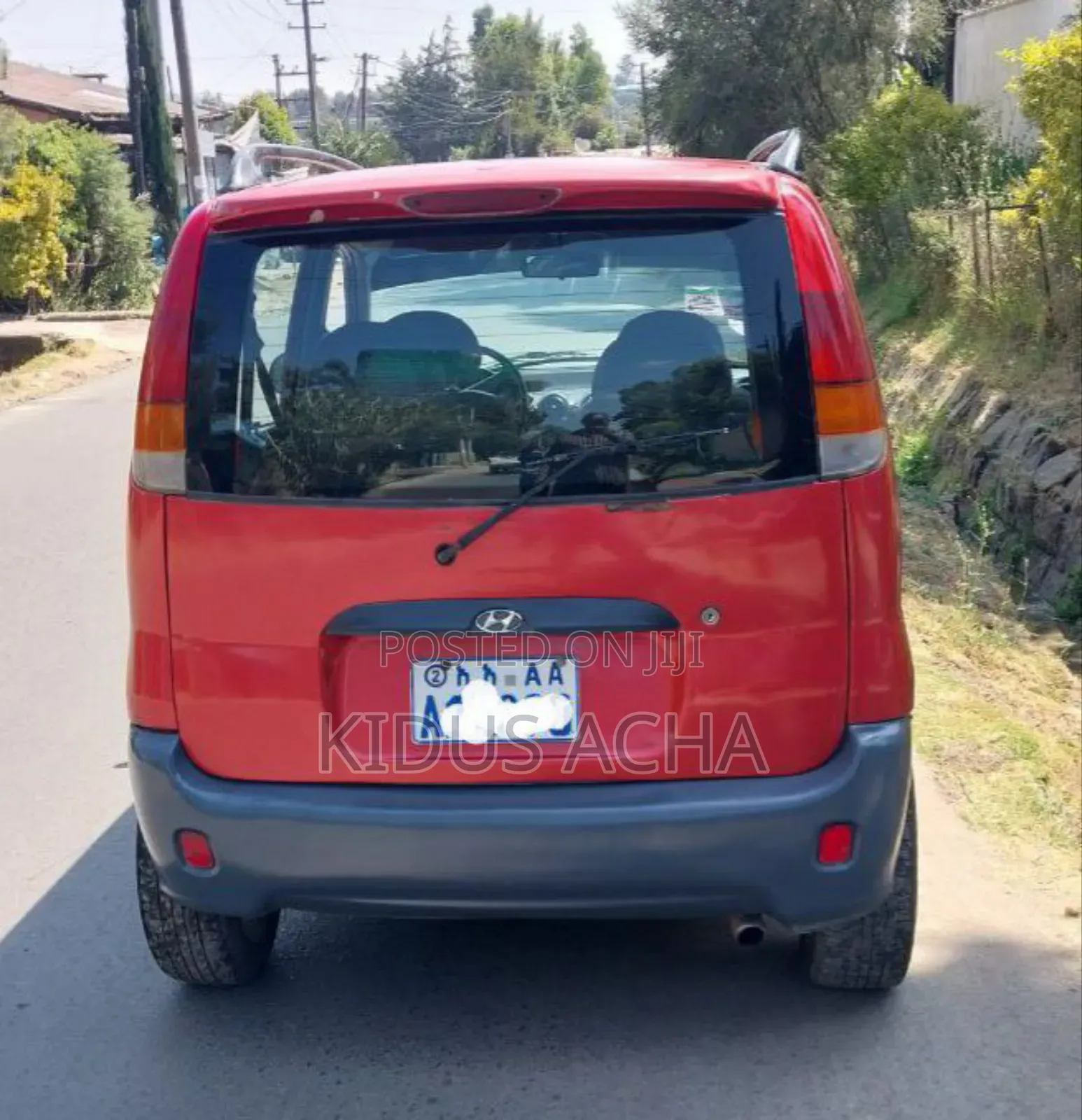 Hyundai Atos 1998 Red