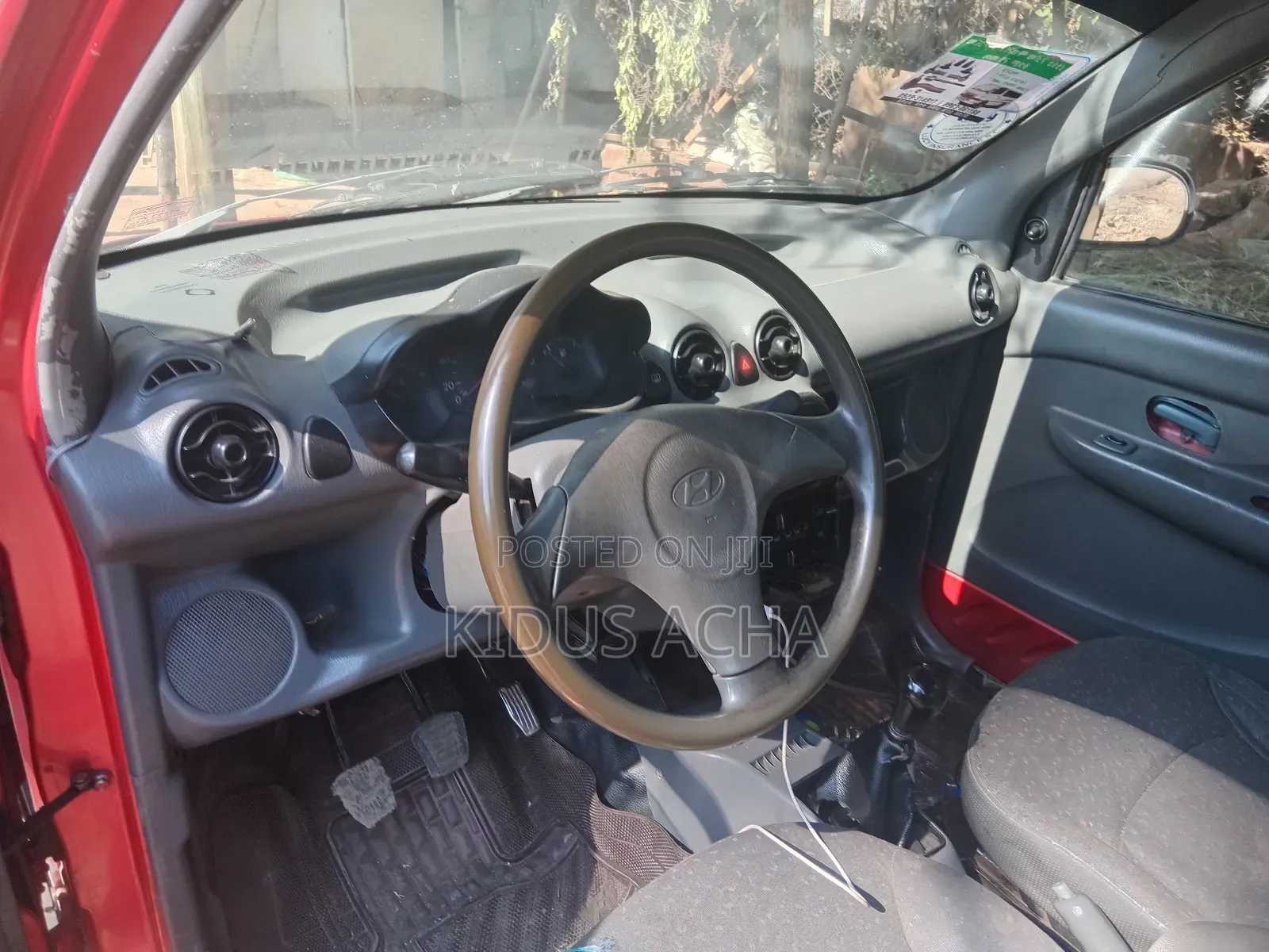 Hyundai Atos 1998 Red