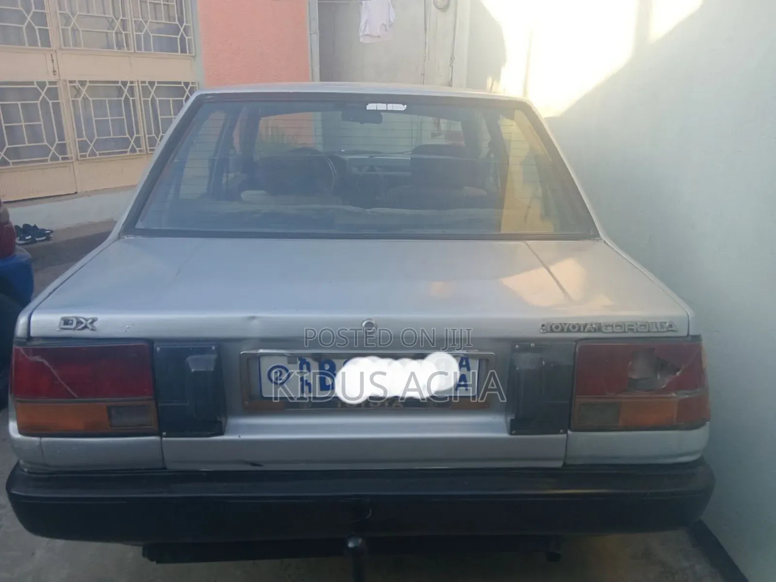 Toyota Corolla 1986 Silver