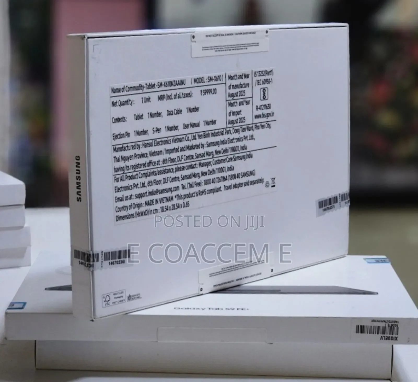 New Samsung Galaxy Tab S9 FE+ 128 GB