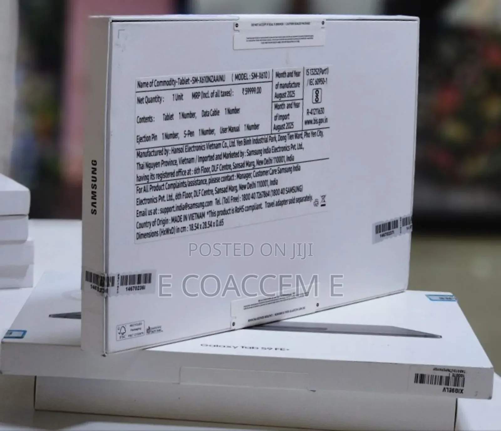 New Samsung Galaxy Tab S9 FE+ 128 GB