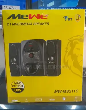 >>Mewe 2 Speaker Model Me-Ms211c Orignal Speaker