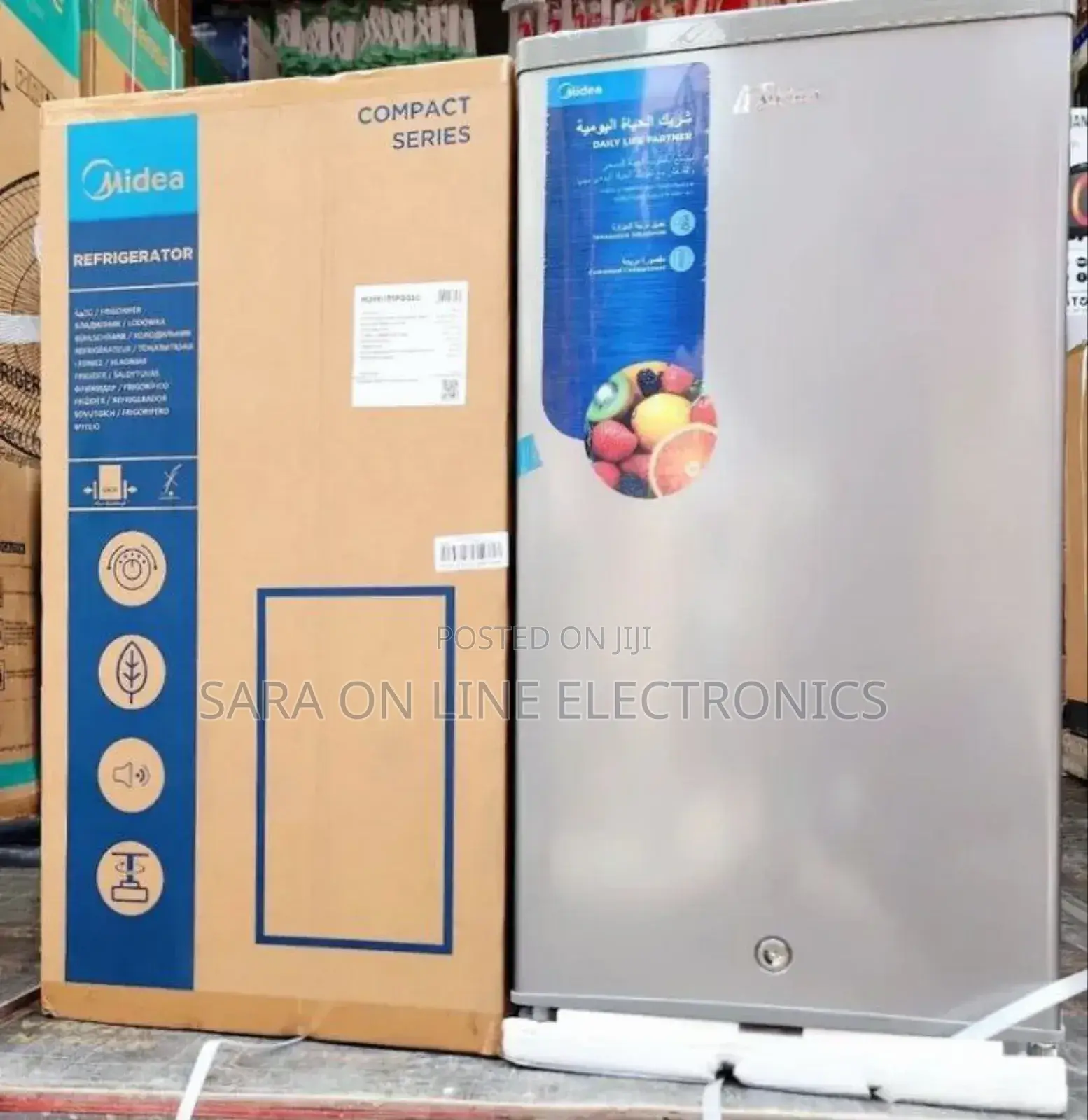 ♧Midea 1 Doors Refgerator *10year Warranty