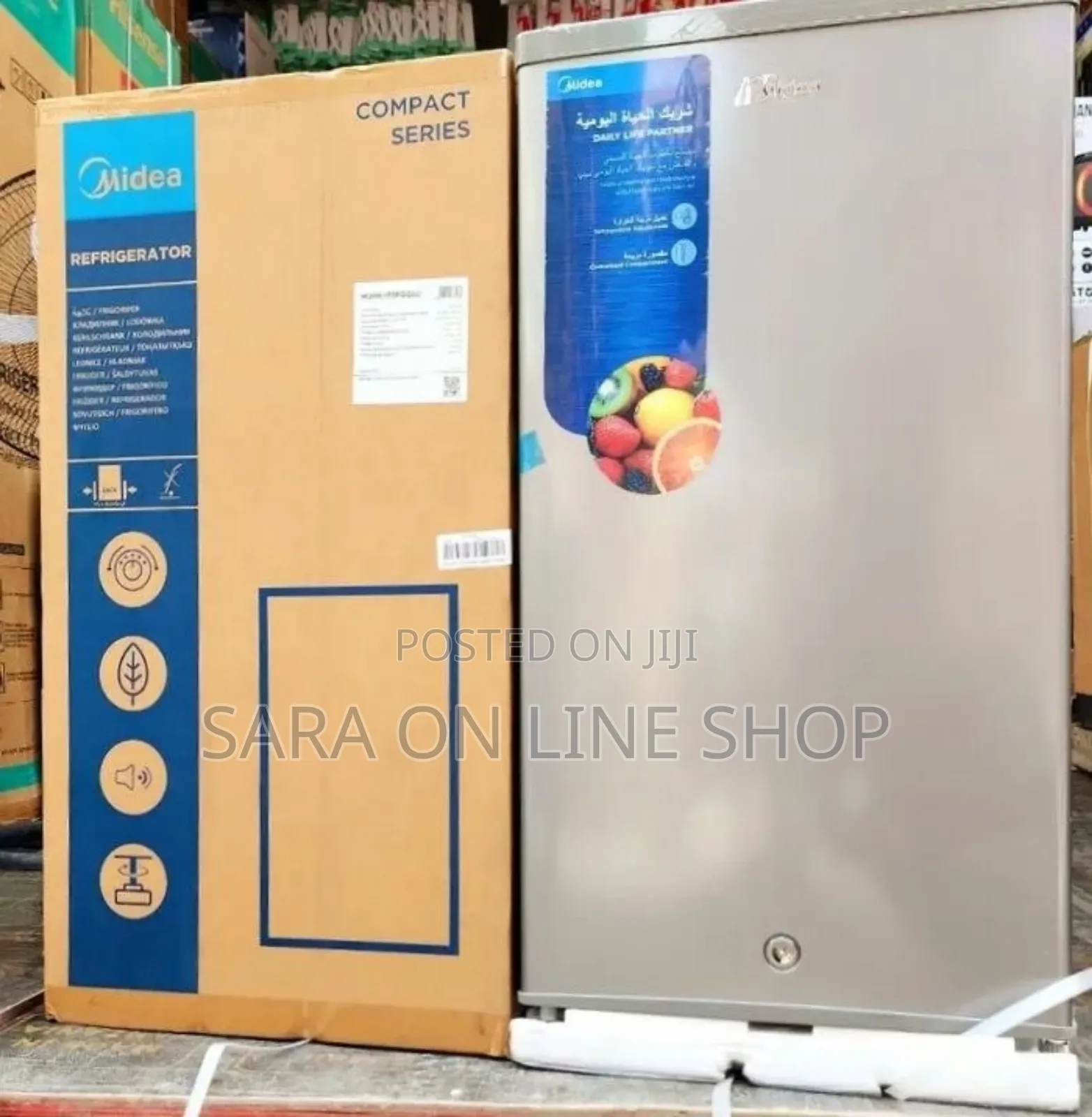 ♧Midea 1 Doors Refgerator *10year Warranty