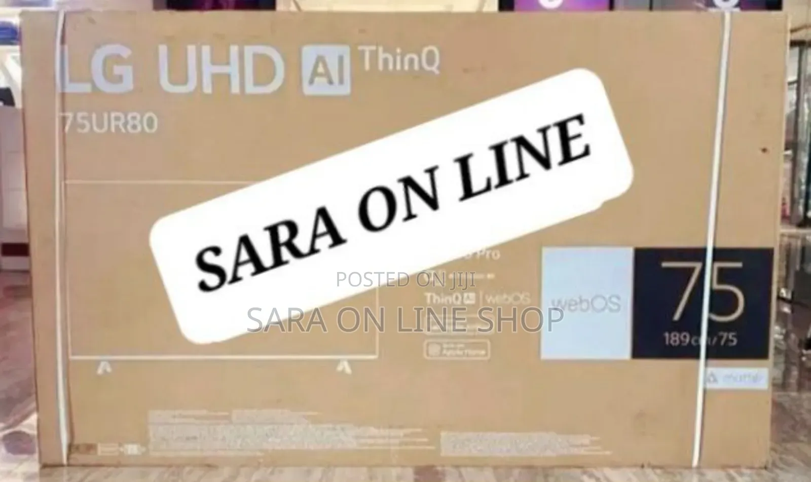 ◆Lg 75" Uhd Smart Webos Tv New 2025 Free Delivery