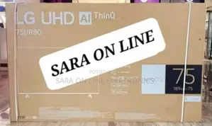 ◆Lg 75" Uhd Smart Webos Tv New 2025 Free Delivery