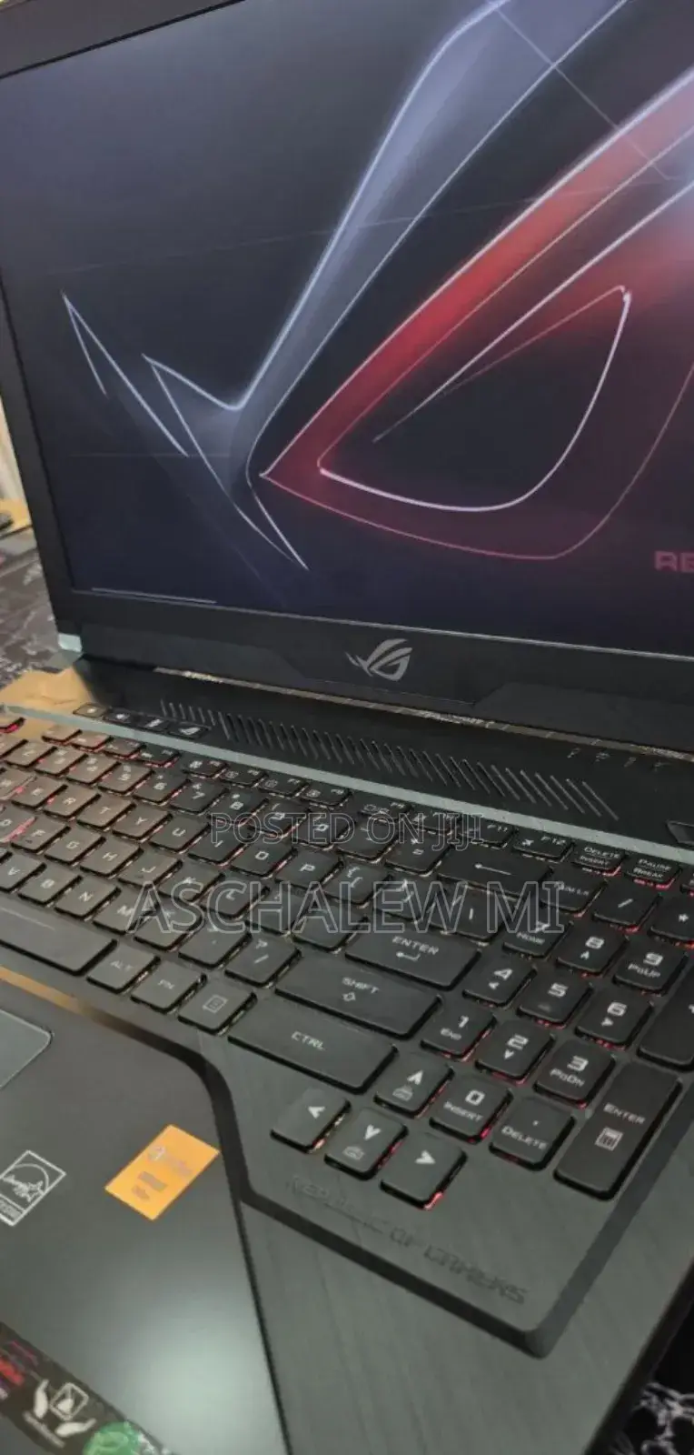 New Laptop Asus ROG Strix G15 16GB Intel Core I7 HDD+SSD 1T