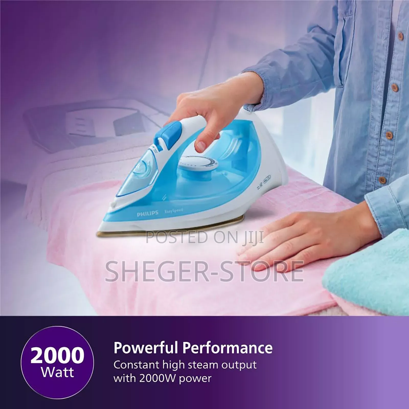 High Quality Philips Steam Iron 2000w