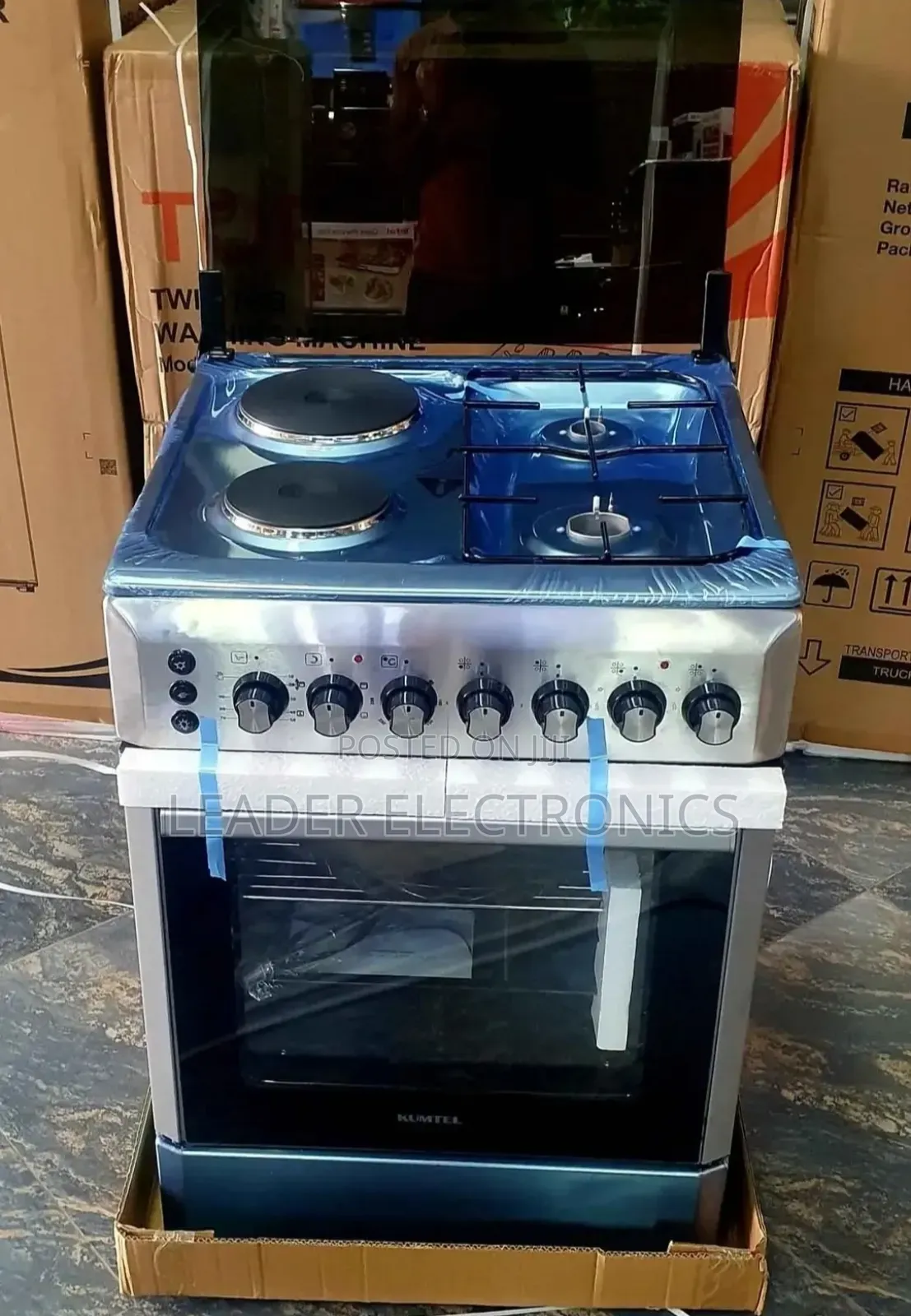 Kumtel 60×60 Oven – Durable, Stylish Built for Daily Cooking