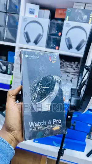 4pro Hainoteko Germany Smart Watch Rw-32 With 3 Pairs of Strap