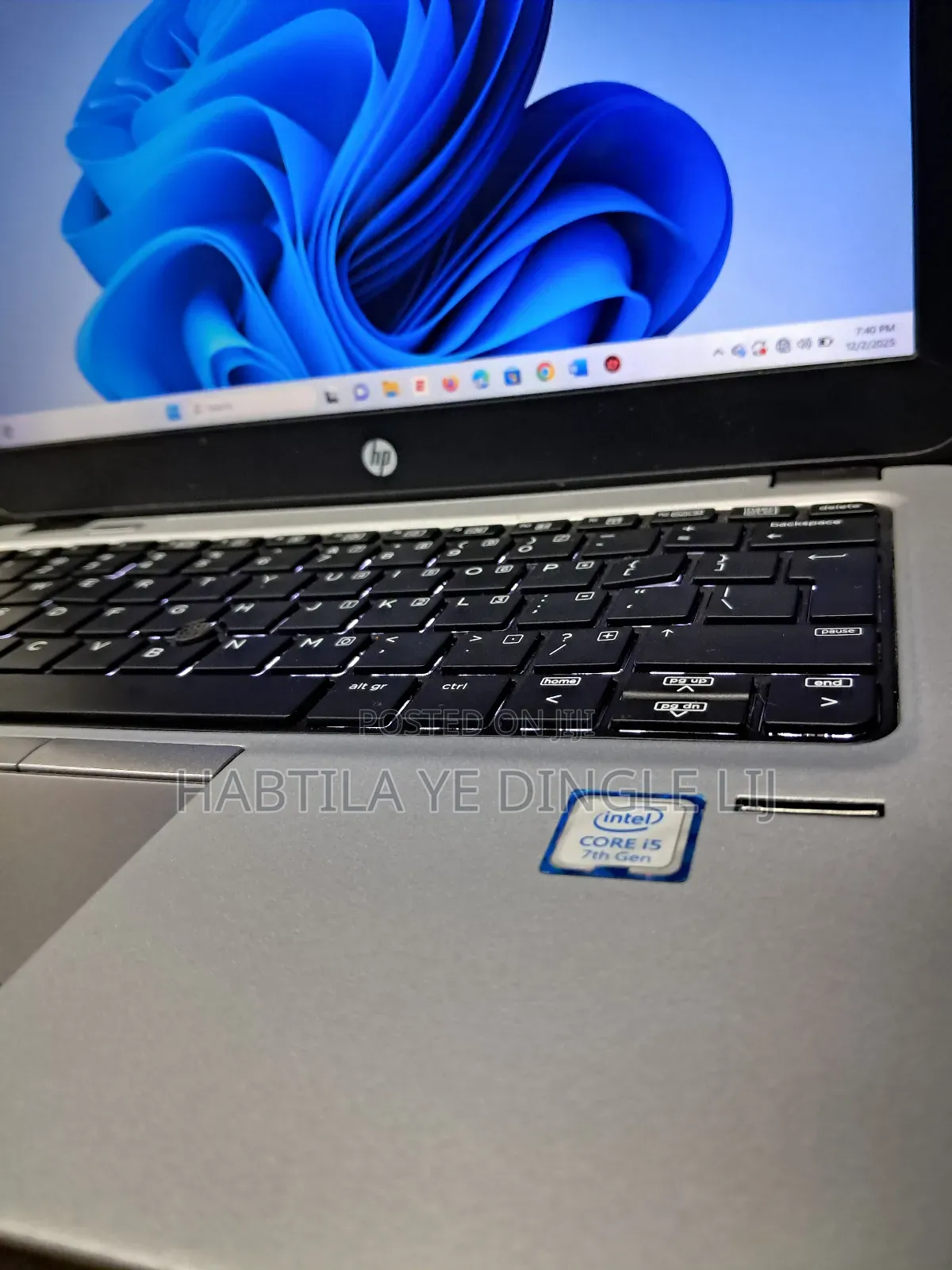New Laptop HP EliteBook 820 8GB Intel Core I5 SSD 256GB