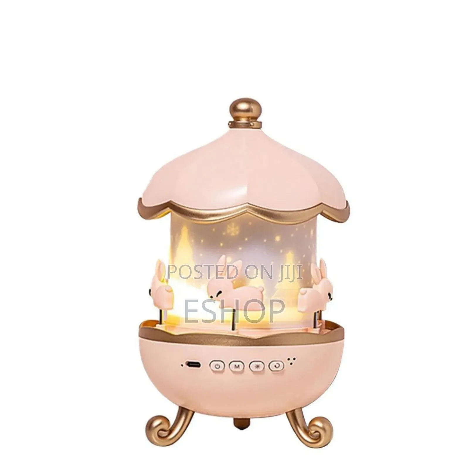 Rechargeable Bunny Carousel Light