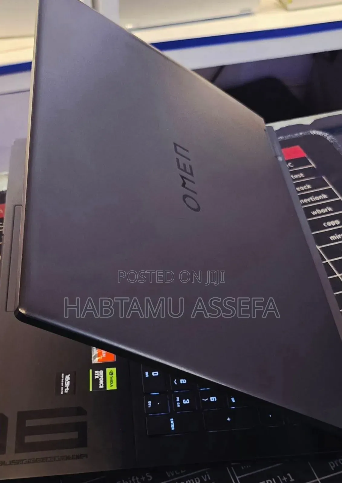 New Laptop HP Omen 16 16GB AMD Ryzen 7 SSD 1T