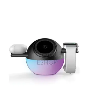 Photo - Porodo Orbix 3-in-1: Engineered for Fast, Magnetic, and Safe Charging