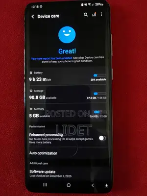 New Samsung Galaxy S20+ 5G 128 GB Gray