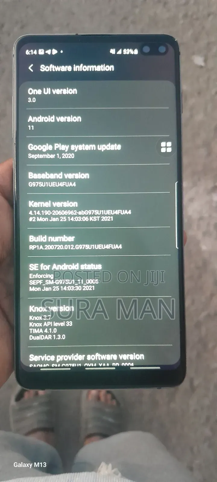 Samsung Galaxy S10 Plus 128 GB White