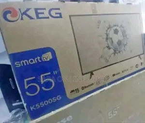 Keg 55" Uhd Smart Tv New 2025