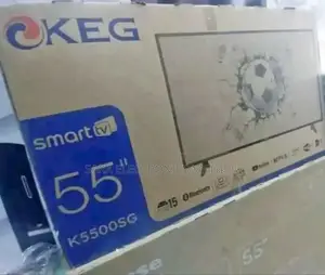 Keg 55" Uhd Smart Tv New 2025