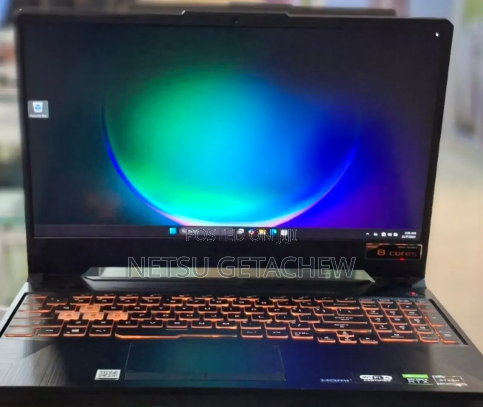 New Laptop Asus TUF Gaming A16 16GB AMD Ryzen 7 SSD 512GB