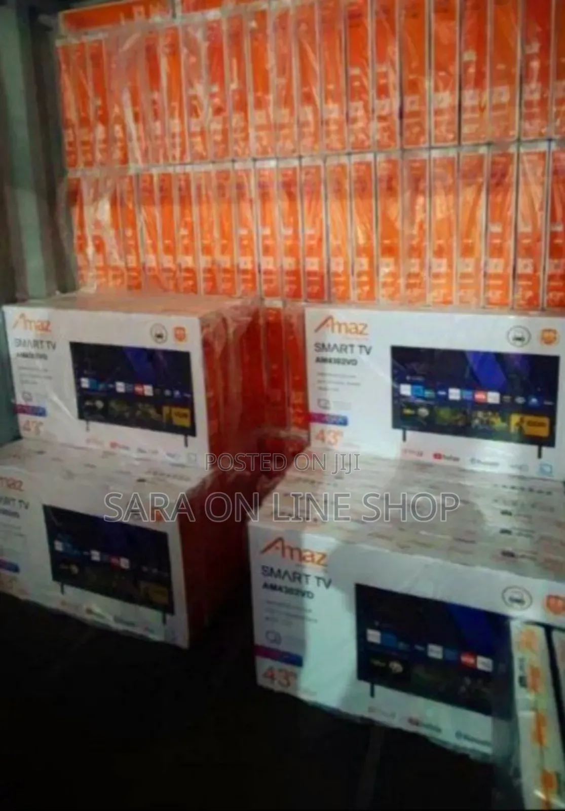 ☆Amaz 43" Uhd Android Smart Tv New Model Free Delivery