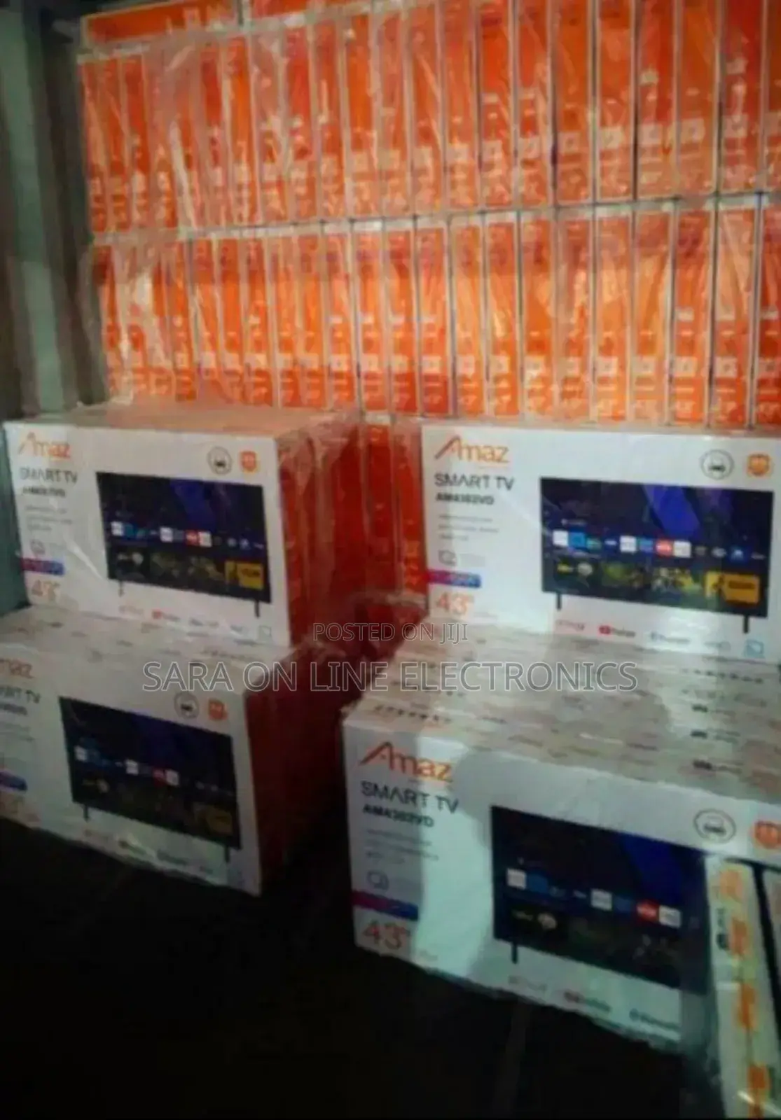 ☆Amaz 43" Uhd Android Smart Tv New Model Free Delivery