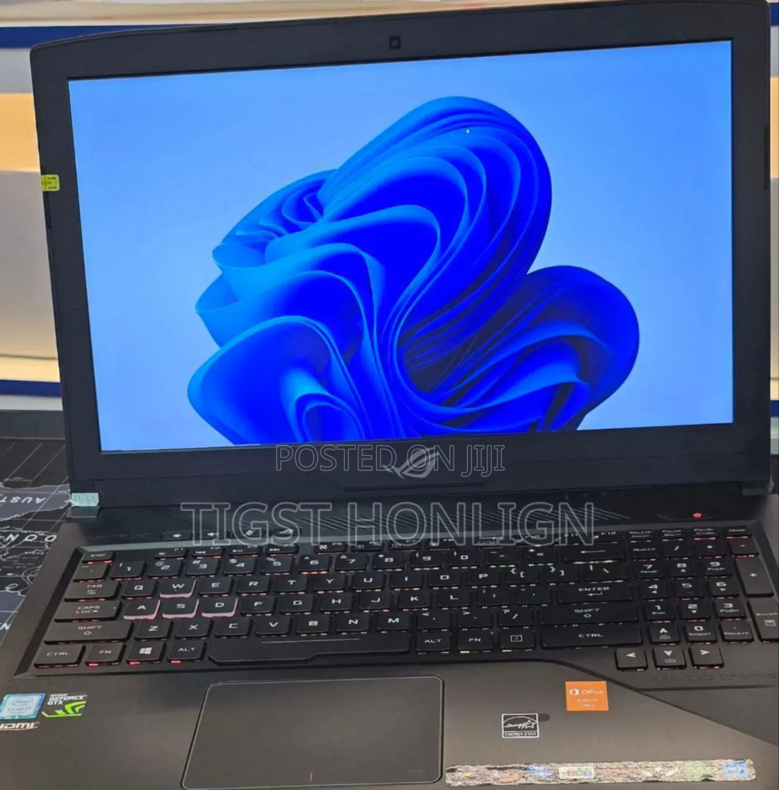 Laptop Asus ROG Strix G15 16GB Intel Core I7 HDD+SSD 128GB