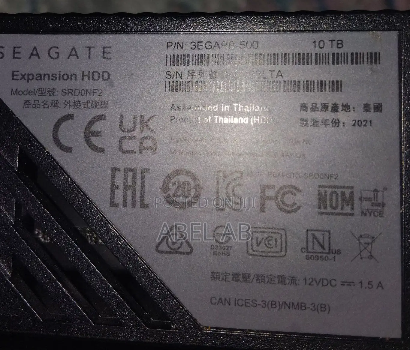 Seagate 10tb External Hard Drive – New | Usb 3.0 | 100% Health