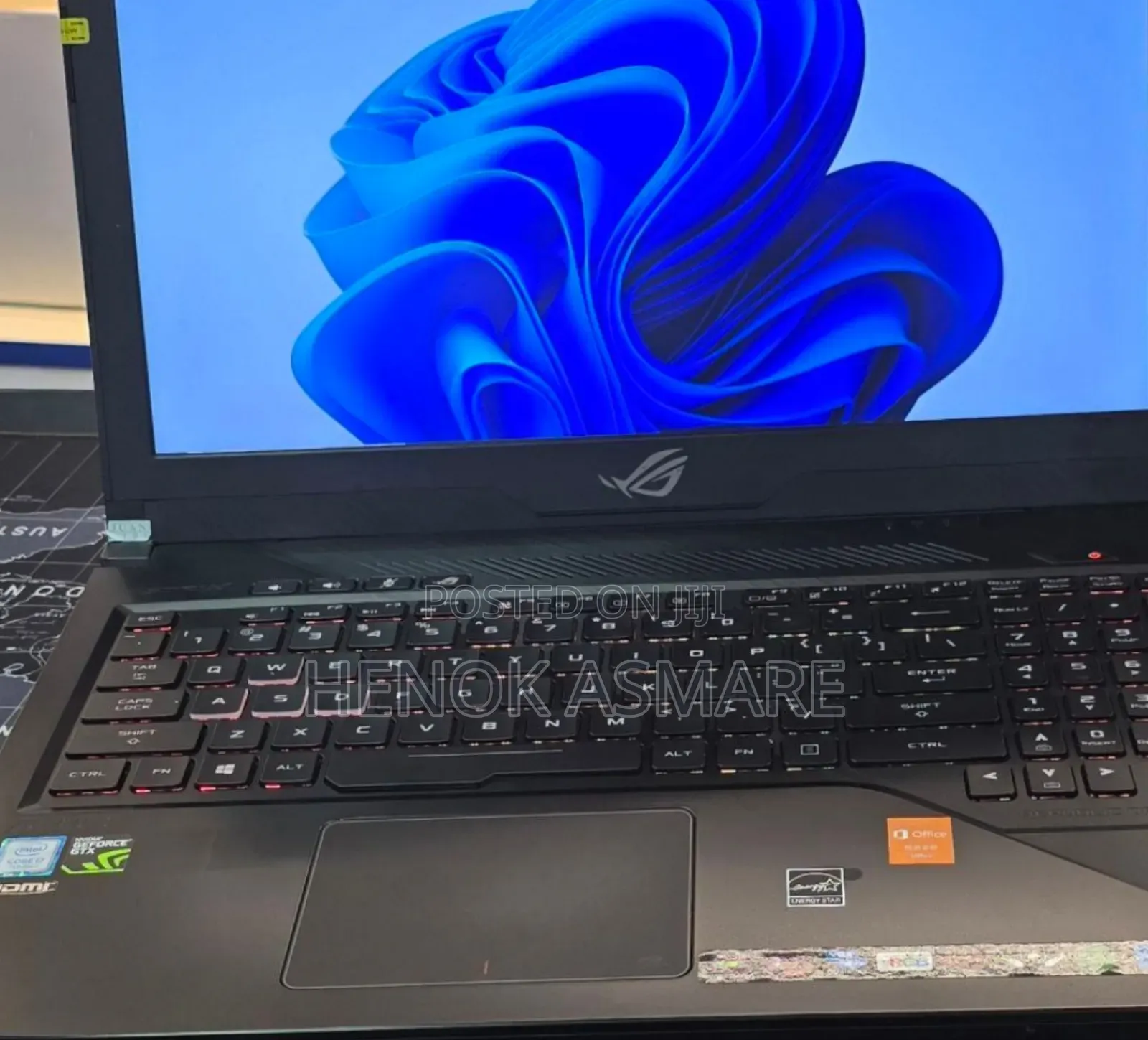 New Laptop Asus ROG Strix G15 16GB Intel Core I7 SSD 1T