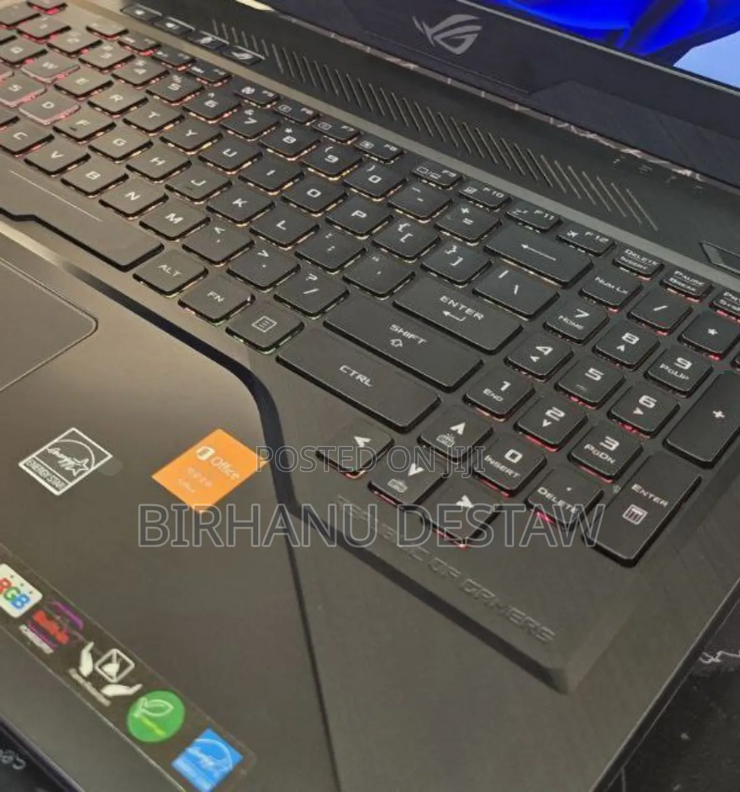 New Laptop Asus ROG Strix G15 16GB Intel Core I7 SSD 1T