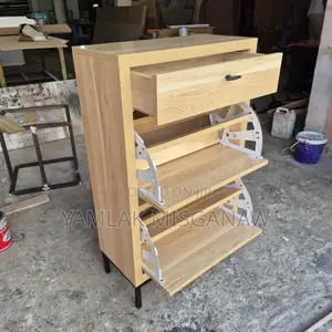 Photo - Shoe Rack With Socks Drawer