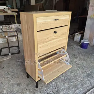 Shoe Rack With Socks Drawer