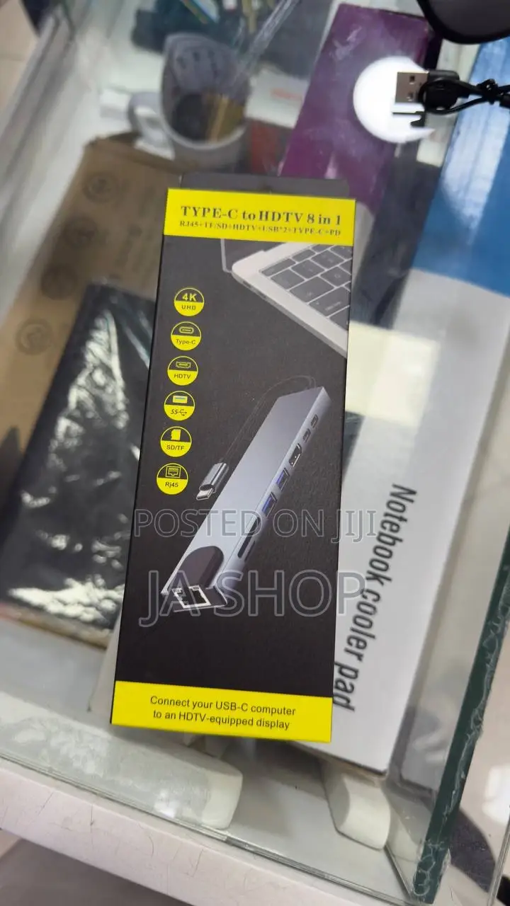 Type-C to HDTV 8 in 1
Ri4s-Tf/Sd-HDTV-Usb 2+Type-C-Pd